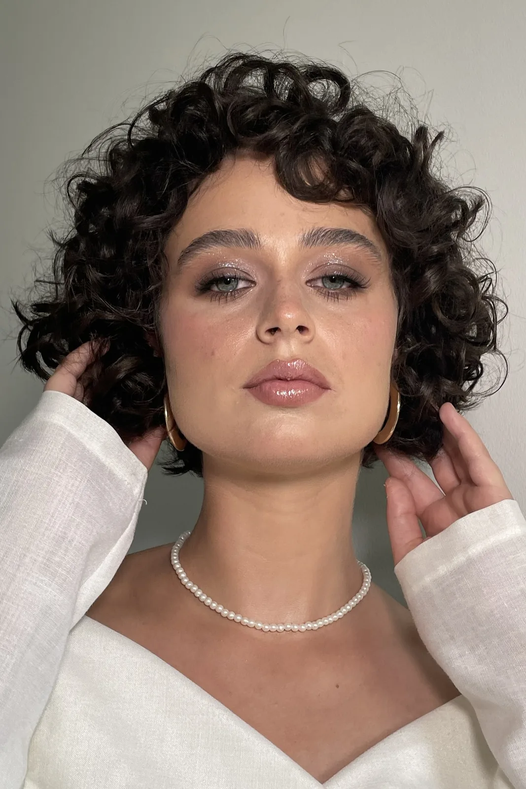 Mise en beaute Ana, avant/apres par Manoushka Beaute