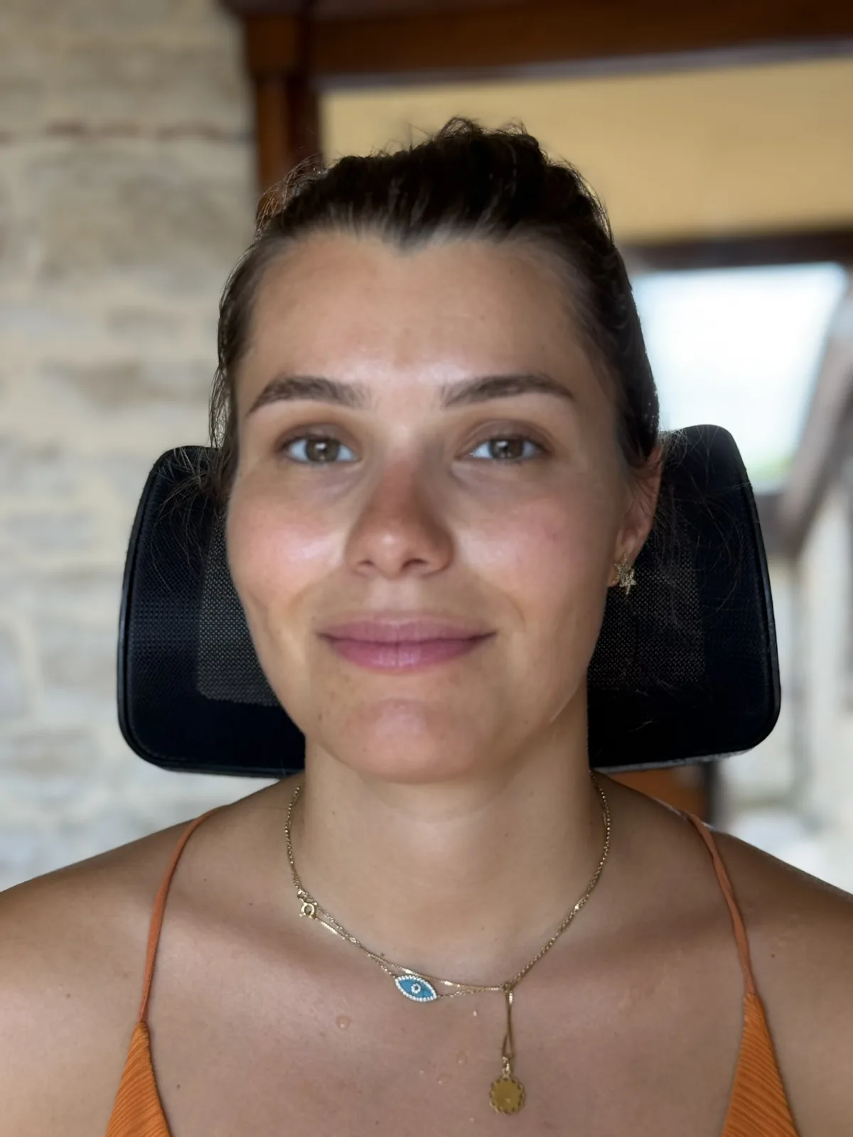 Mise en beaute Aude, avant/apres par Manoushka Beaute