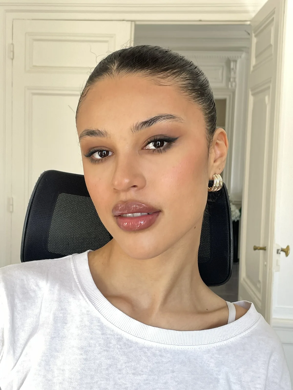 Mise en beaute Malory, avant/apres par Manoushka Beaute