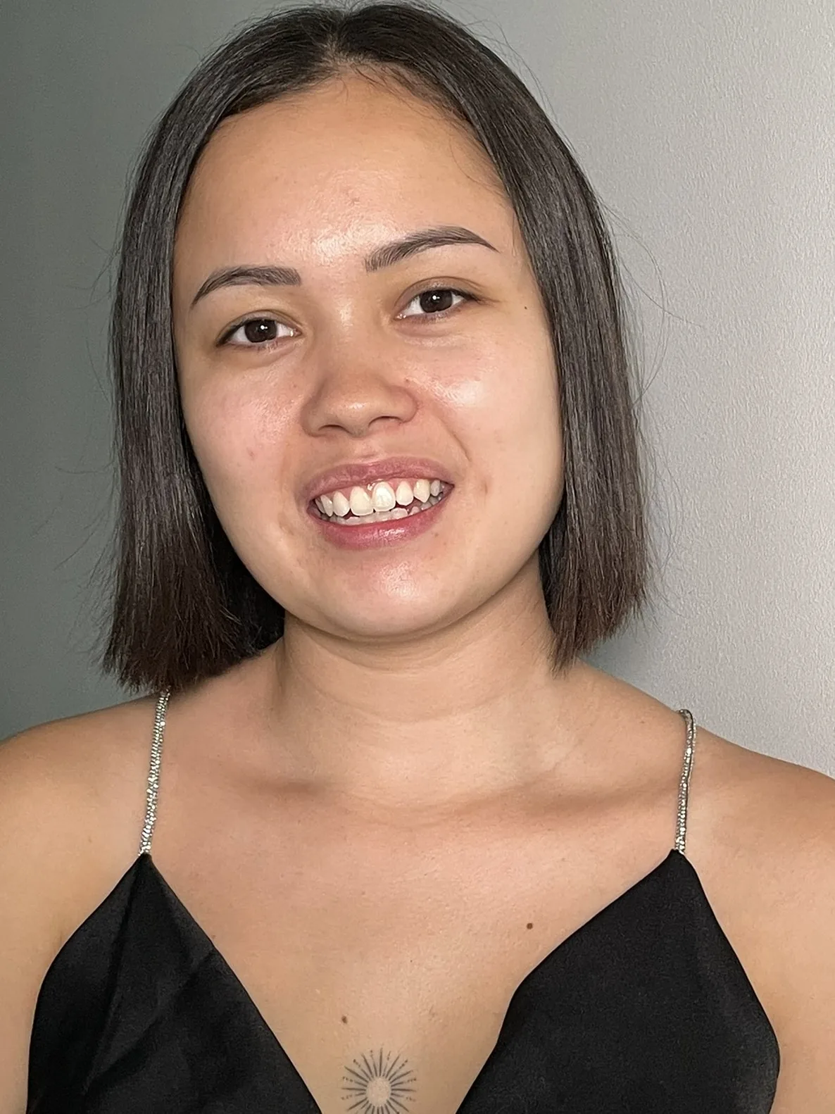Mise en beaute Marie, avant/apres par Manoushka Beaute