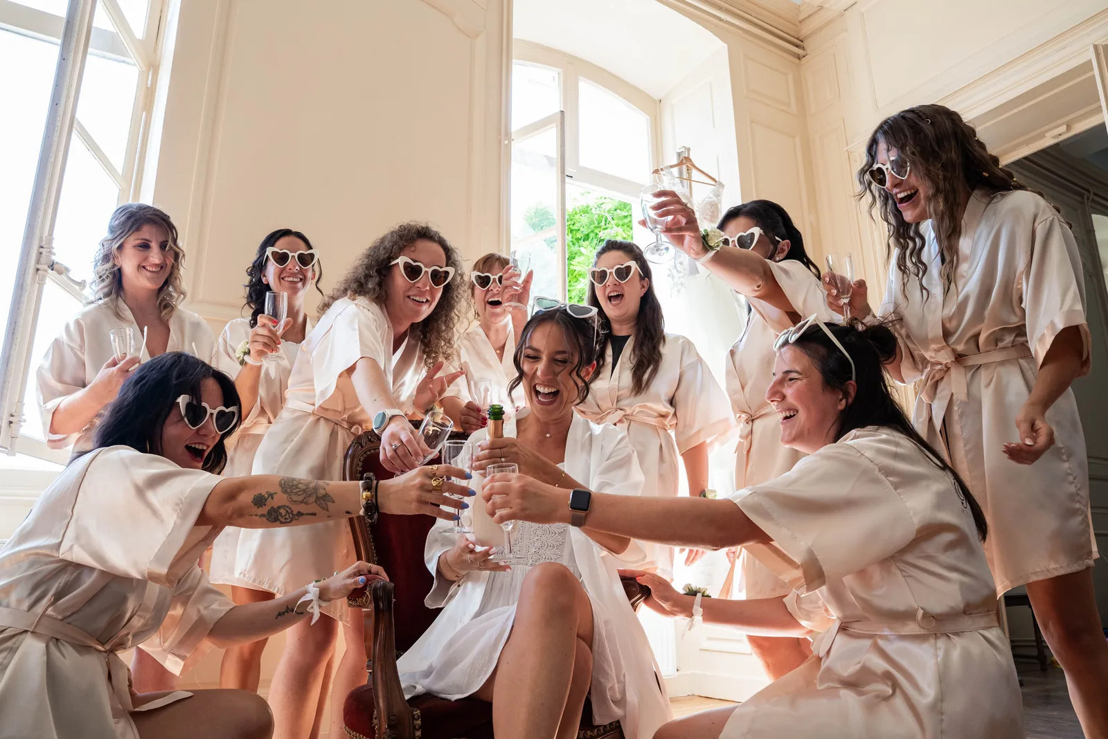 Coulisses des preparatifs, Manoushka Beaute