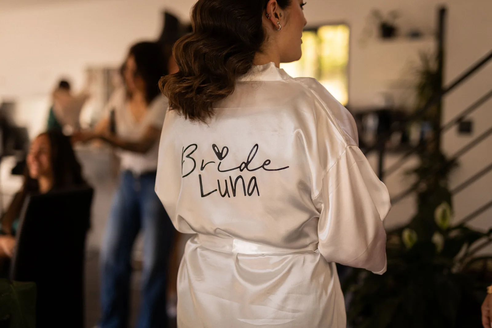 Coulisses des preparatifs, Manoushka Beaute